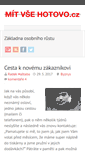 Mobile Screenshot of mitvsehotovo.cz
