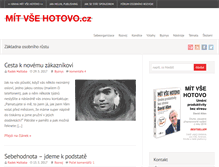 Tablet Screenshot of mitvsehotovo.cz
